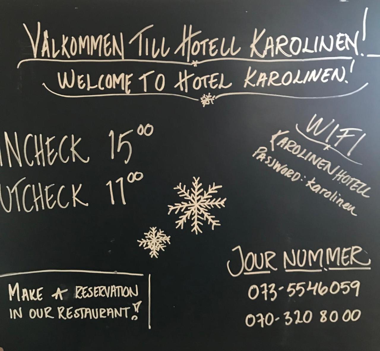 Hotell Karolinen โอเร ภายนอก รูปภาพ